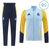 Real Madrid Trainingsjack Pak 2024-25 Grijze - Kids